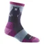 Darn Tough Womens Bear Town Light Hiker in Purple