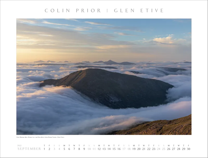 Colin Prior Scotland Wall Calendar 2022