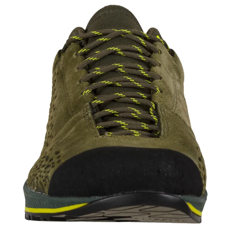 La Sportiva Mens TX2 Evo Leather Approach Shoe Charcoal Moss