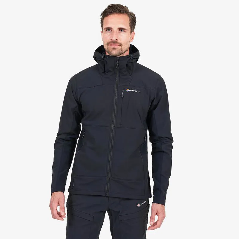 Montane Krypton Mens Hoodie in Black