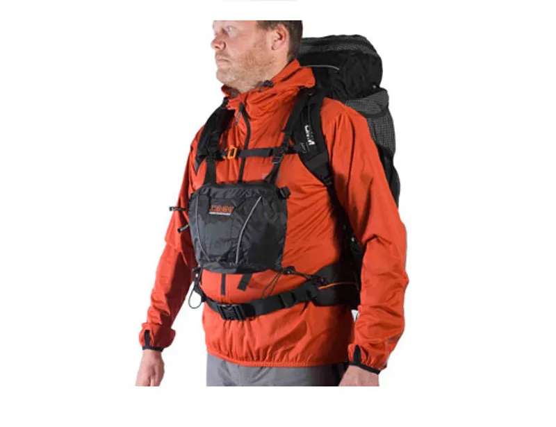 Chest pouch for backpacking shop