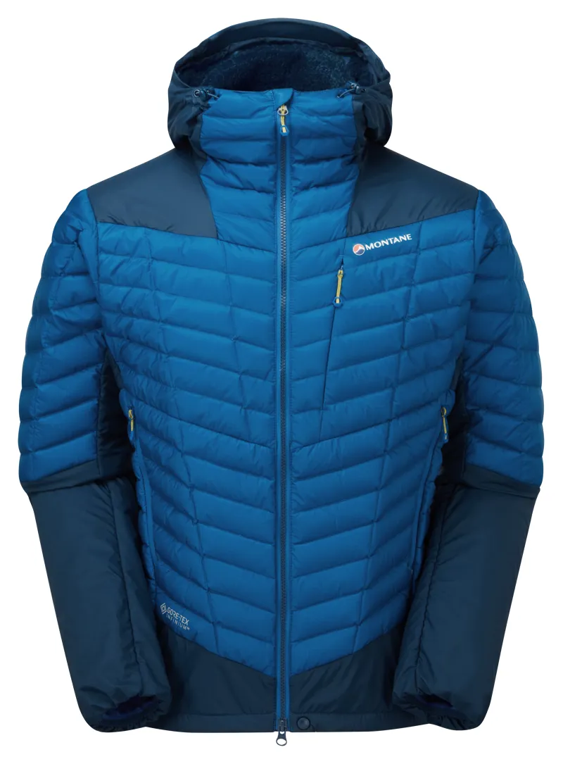 Montane Axis Alpha Mens Jacket in Electric Blue