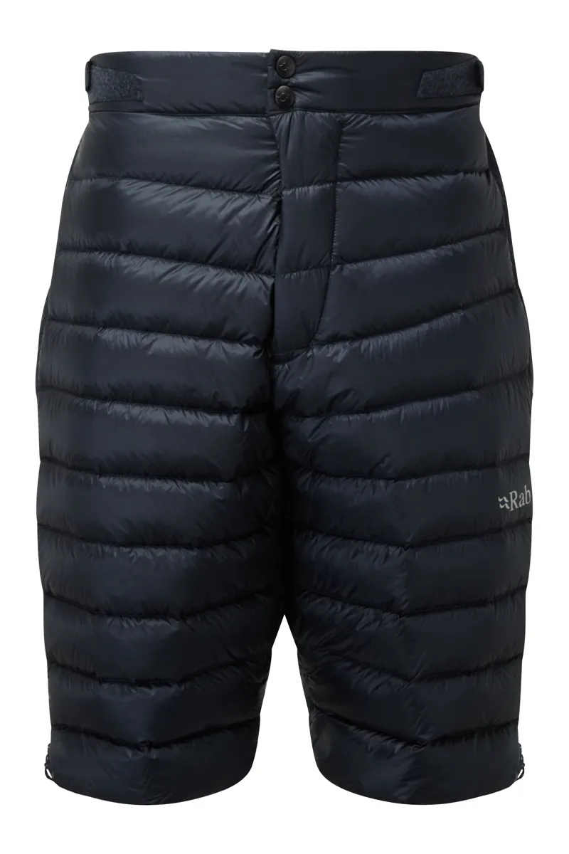 Rab Mens Prosar Down Shorts in Ebony