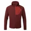 Rab Superflux Mens Hoody in Oxblood Red/Ascent Red
