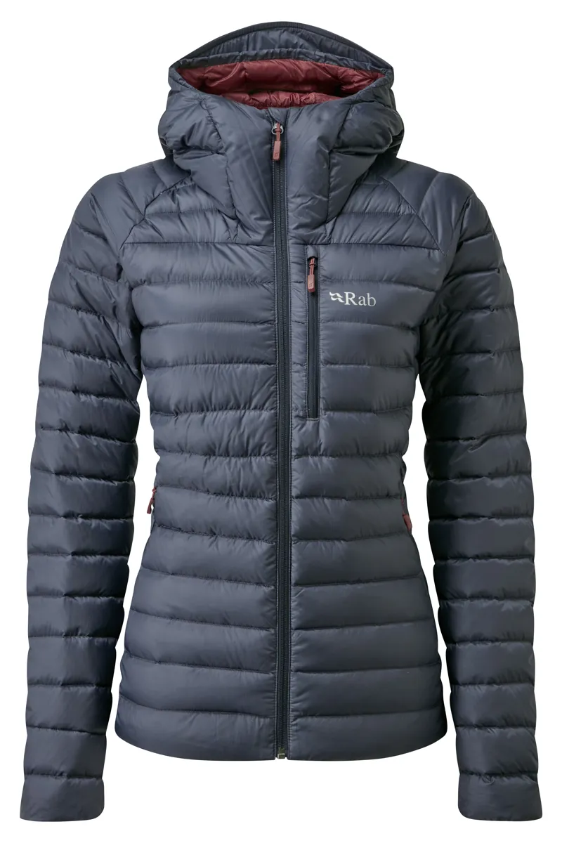 Rab grey deals and pink jacket