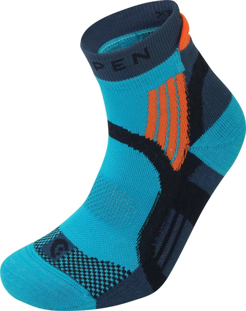 Lorpen Womens T3 Trail Running Padded Sock - Turquoise
