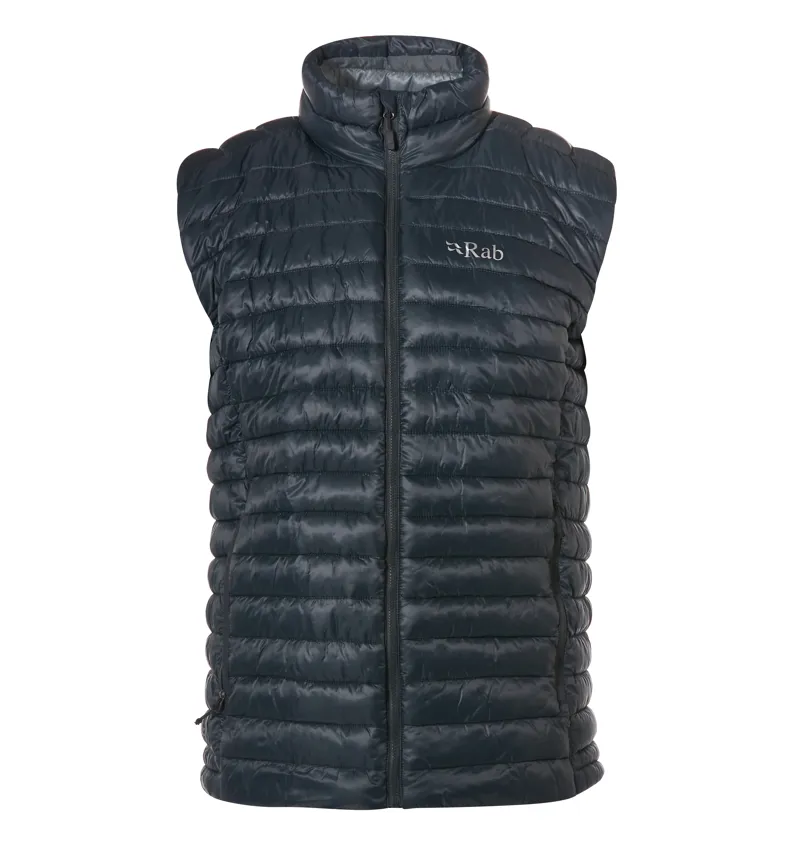Rab Mens Altus Vest Beluga Zinc