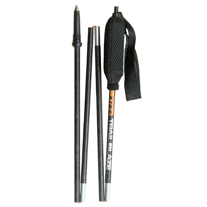 Camping Mountain King Trail Blaze Skyrunner Ultra Carbon Poles Trekking ...