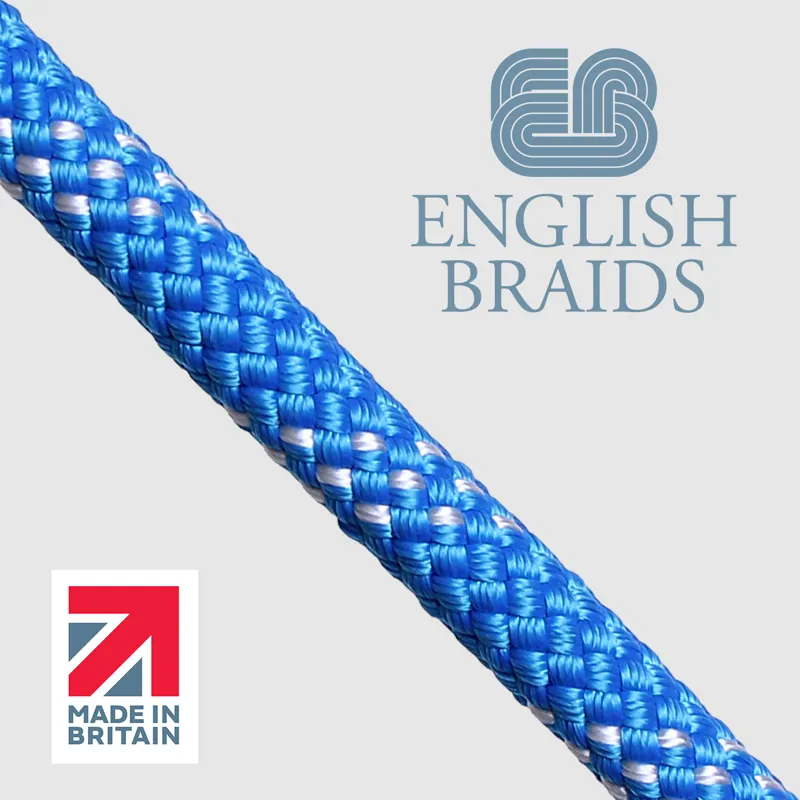 English Braids Tutus Static Rope 9mm - Blue