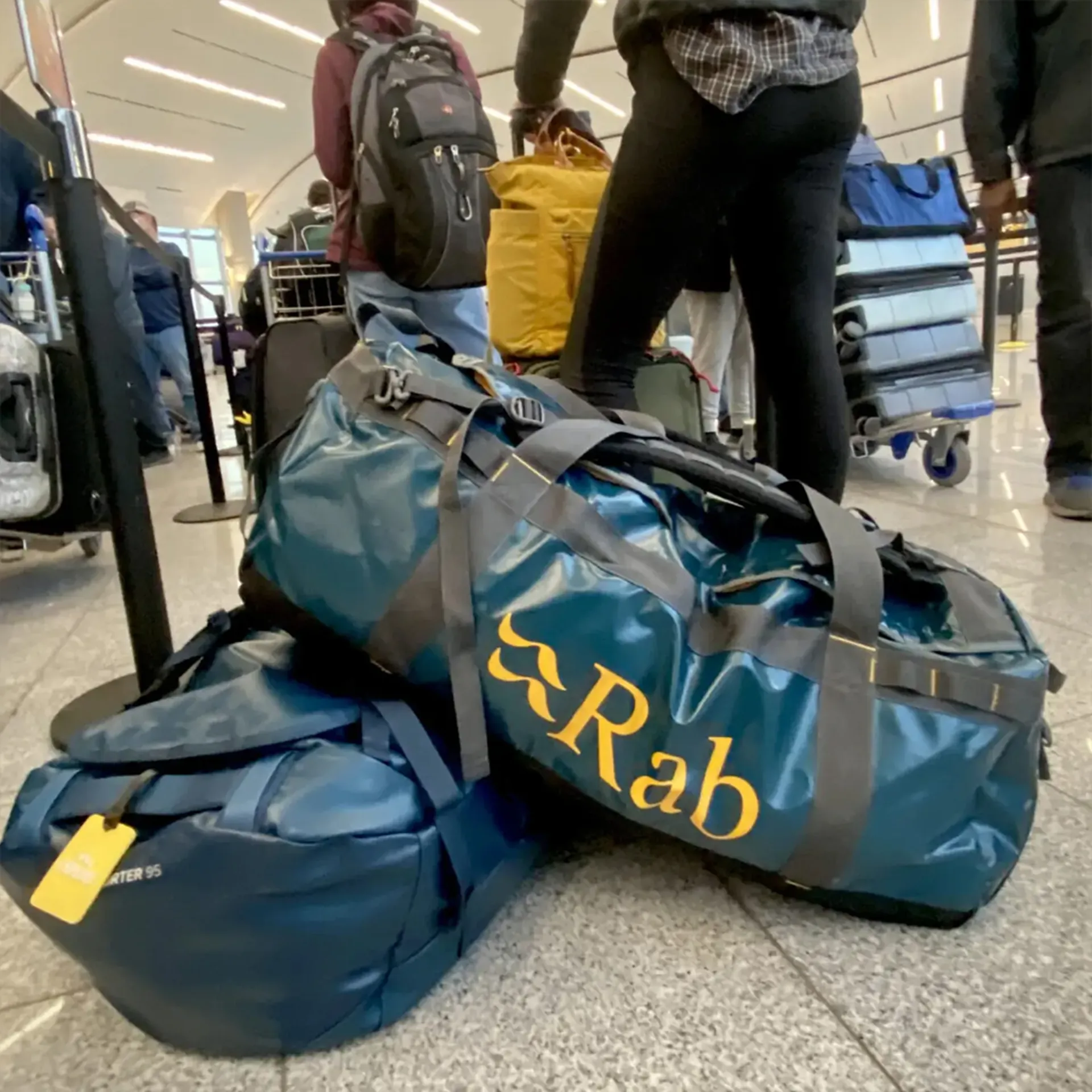 Kit bags and duffel bags