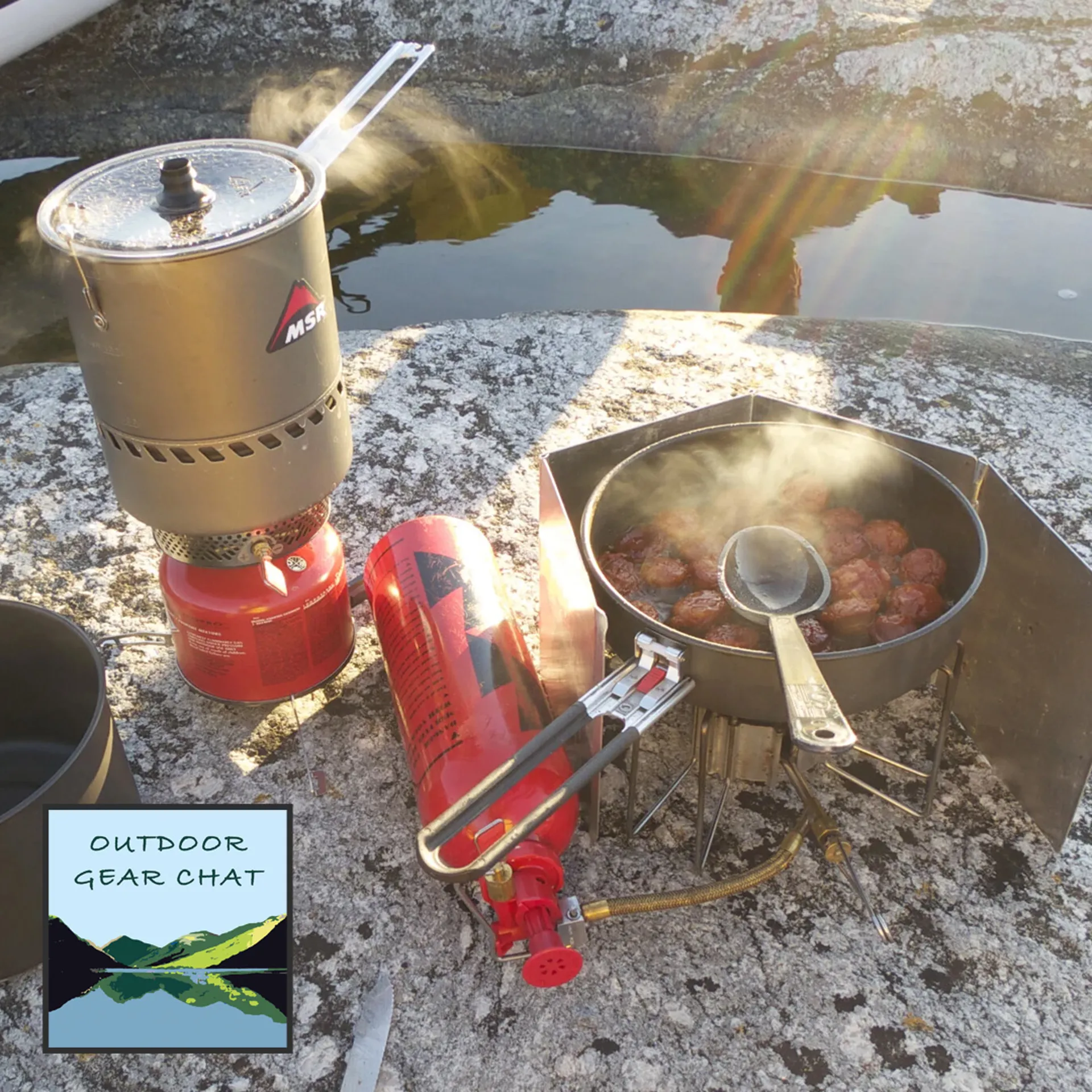 Camp cooking podcast with Cathy and Wayne