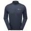 Montane Mens Dart Zip Neck in Eclipse Blue