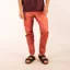 3rd Rock Margo Twill Trouser in Lobster