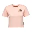 Black Diamond Womens Faded Crop SS Tee in Alpine Sunrise
