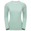 Montane Womens Dart Long Sleeve T Shirt in Sea Mist