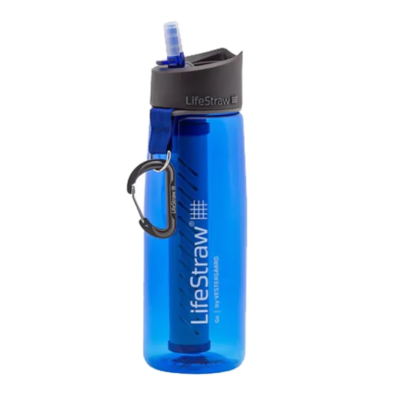 LifeStraw Go 1L, Water Filter Bottle, Clear
