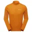 Montane Mens Dart Zip Neck in Amber