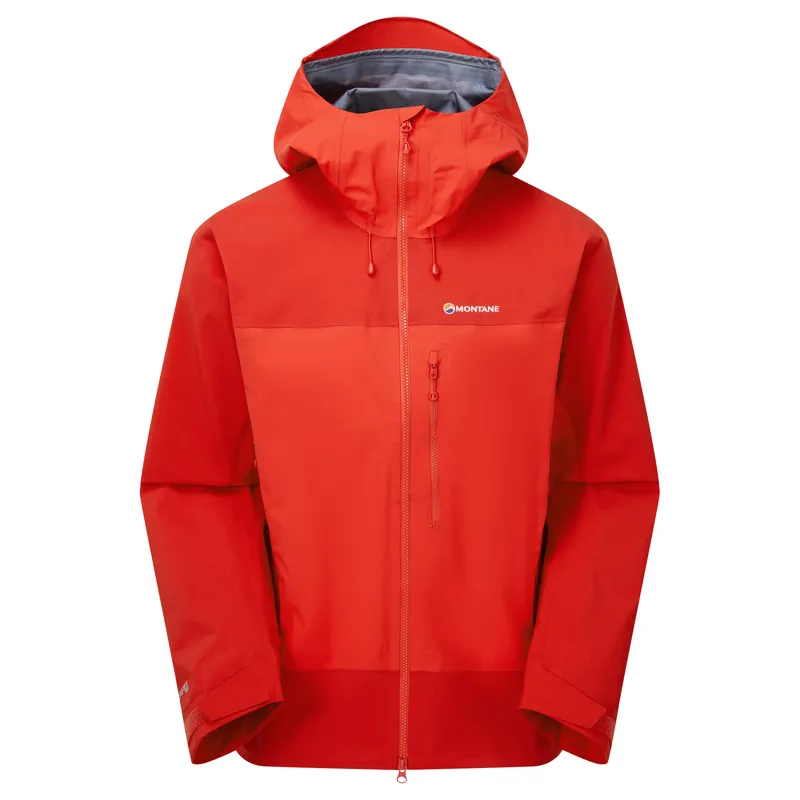 Montane Mens Phase XPD Waterproof Jacket in Adrenaline Red