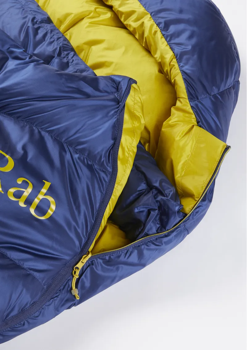 Rab Neutrino 400 Sleeping Bag in Nightfall Blue
