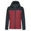 Rab Mens Arc Eco Waterproof Jacket in Beluga/Oxblood Red 