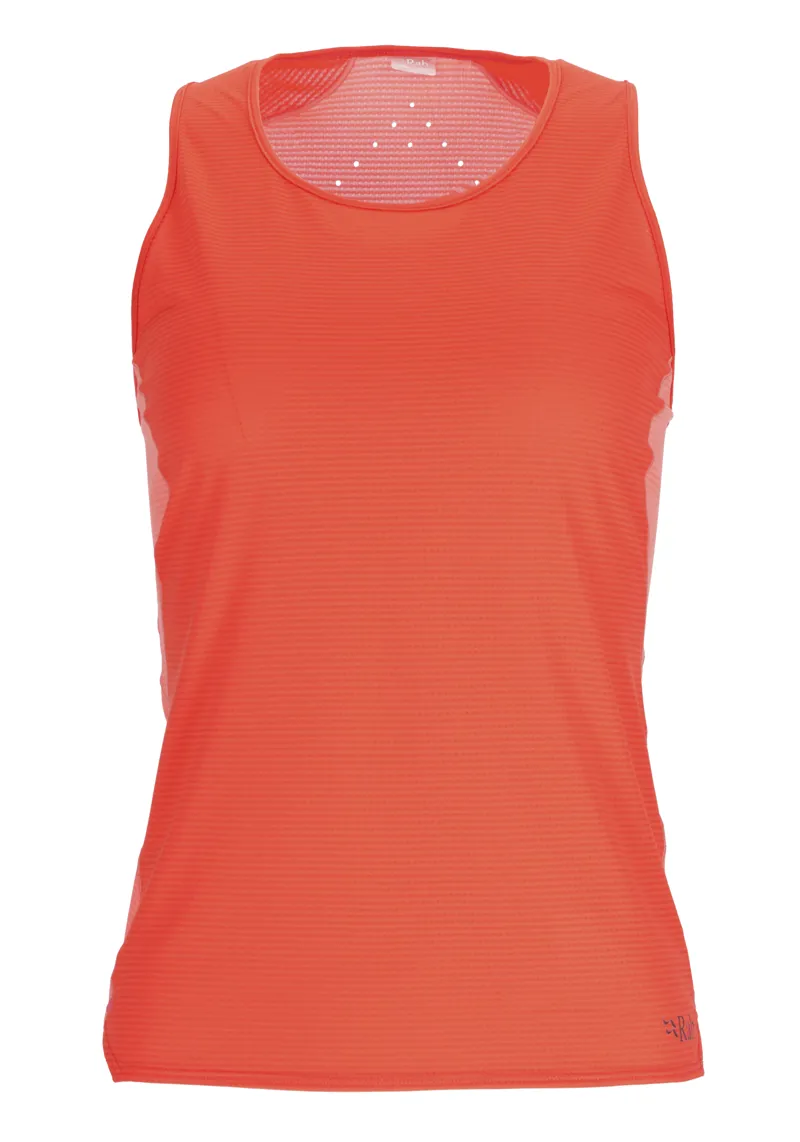 Rab Womens Sonic Ultra Vest in Red Grapefruit Reef
