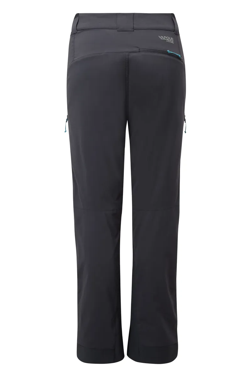 Rab vapour top rise trousers womens