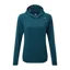 Mountain Equipment Womens Glace Hooded Top in Majolica Blue