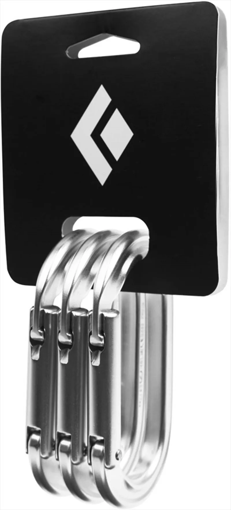 Black Diamond Oval Keylock 3 Pack