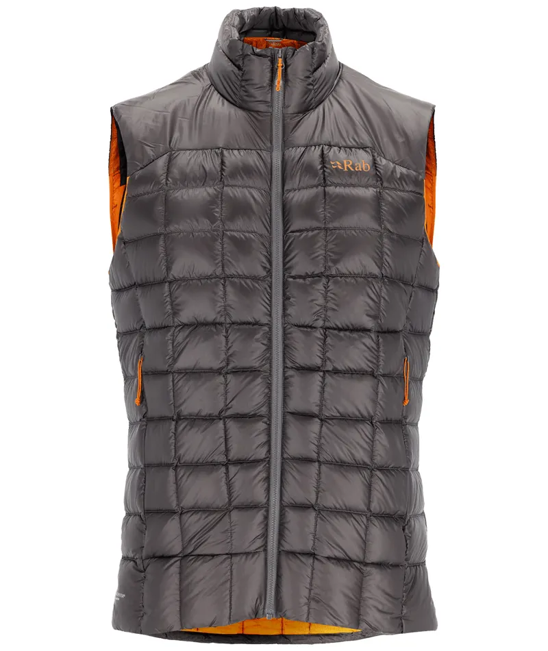 Rab Mens Mythic Vest in Graphene