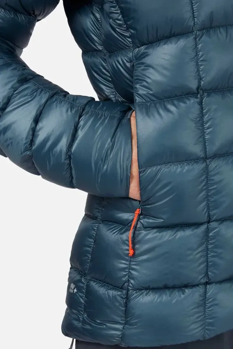 Rab Womens Mythic G Down Jacket in Orion Blue