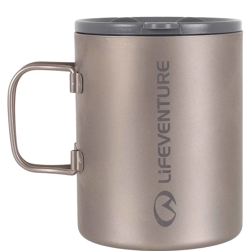LifeVenture Titanium Insulated Mug - Titanium InsulateD Mug