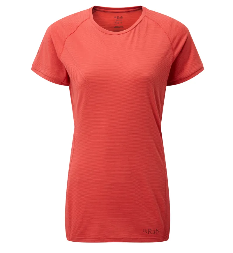 Rab Womens Forge SS Tee - Geranium